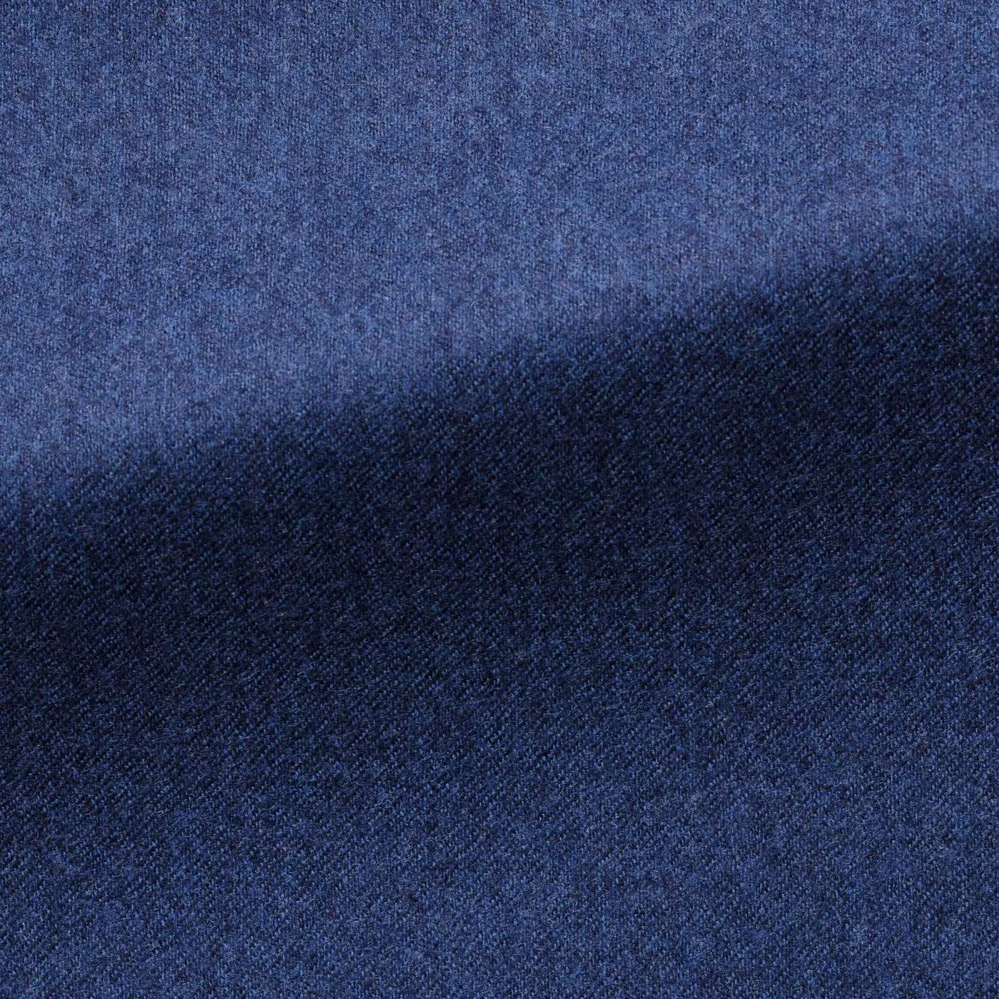 Barberis Canonico Mid Blue Flannel S120 Merino Wool with Natural Stretch