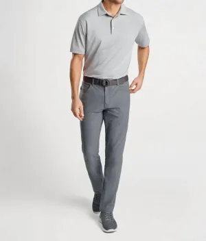 Brevard Performance Flannel Five-Pocket Pant In Charcoal