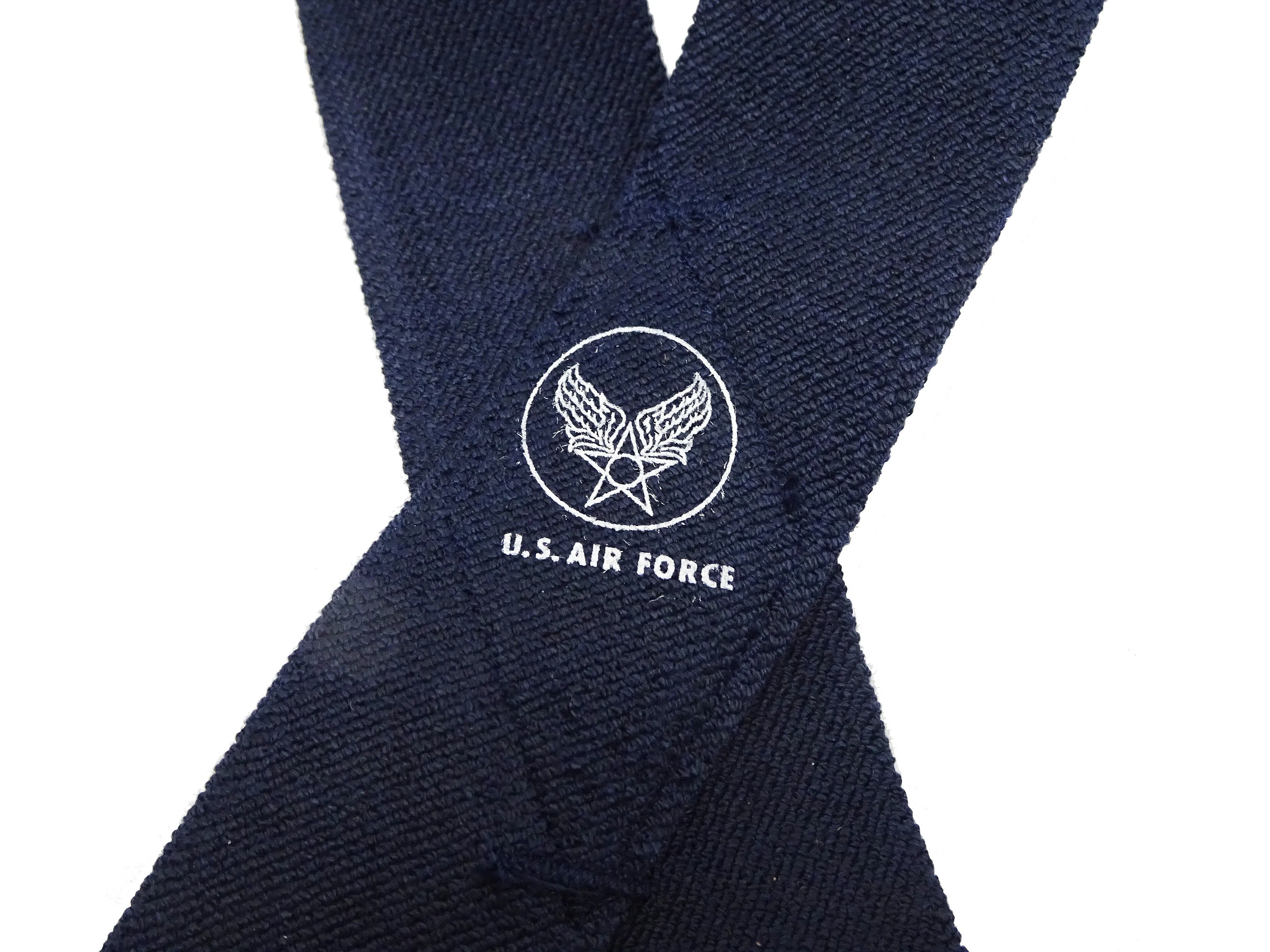 Buzz Rickson Suspenders Men's Reproduction of X back Design Military Button-on Braces for A-11 Trousers BR02718 128 Navy-Blue