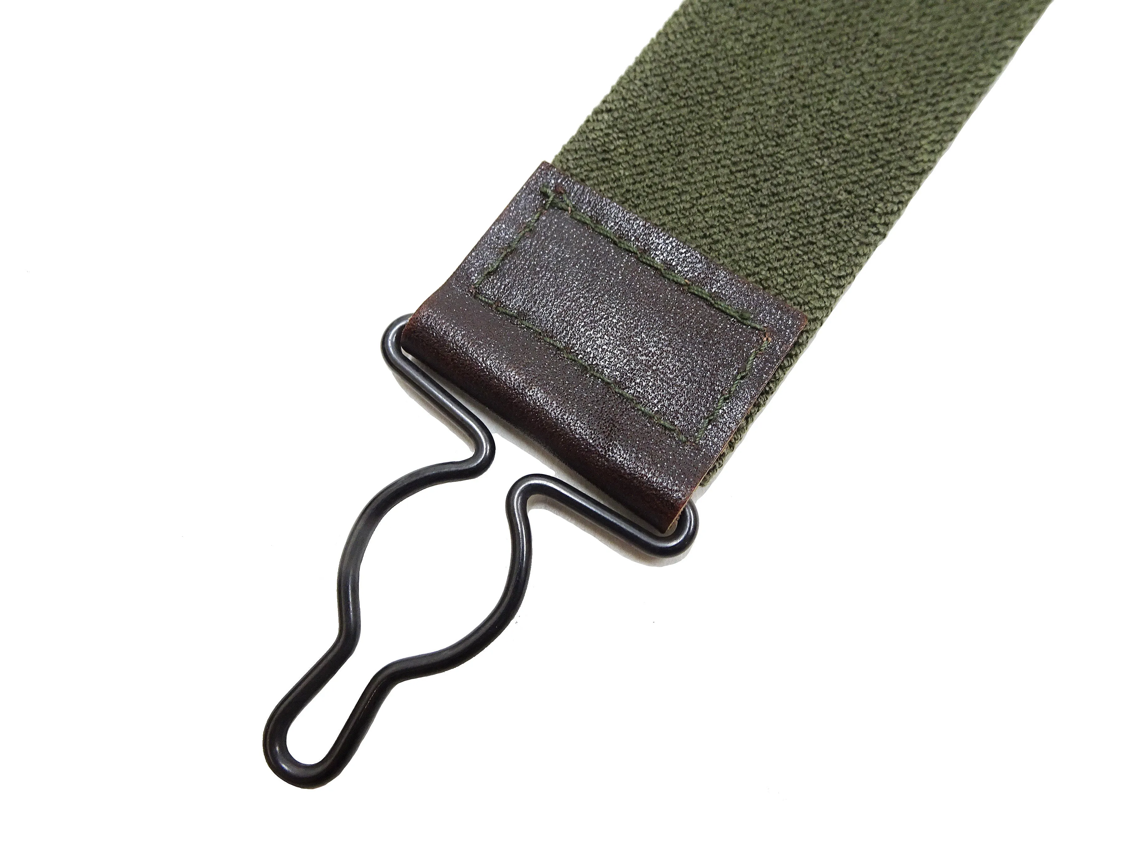 Buzz Rickson Suspenders Men's Reproduction of X back Design Military Button-on Braces for A-11 Trousers BR02718 149 Olive