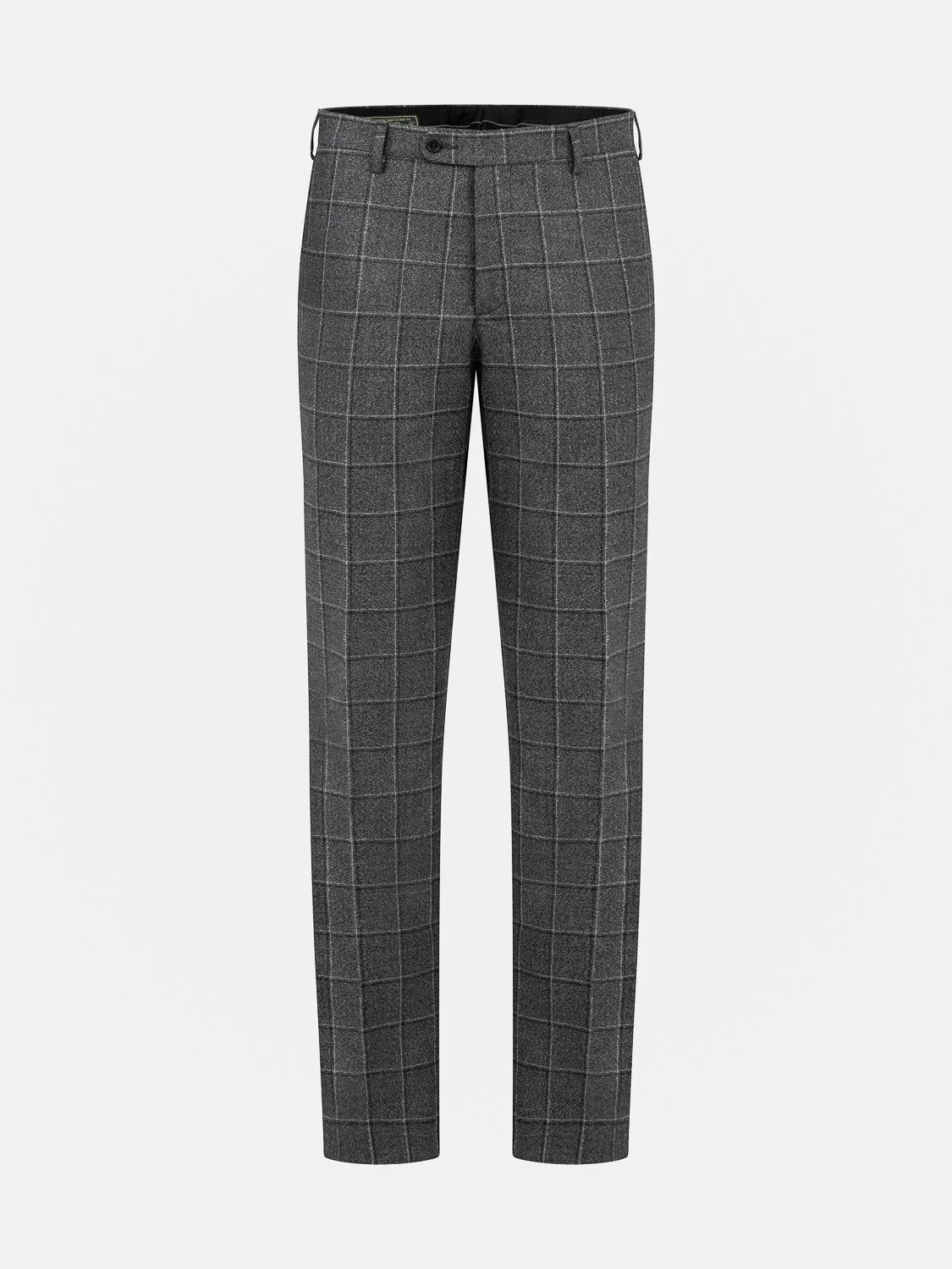 CHECKERED SUIT FLANNEL GREY