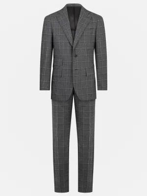 CHECKERED SUIT FLANNEL GREY