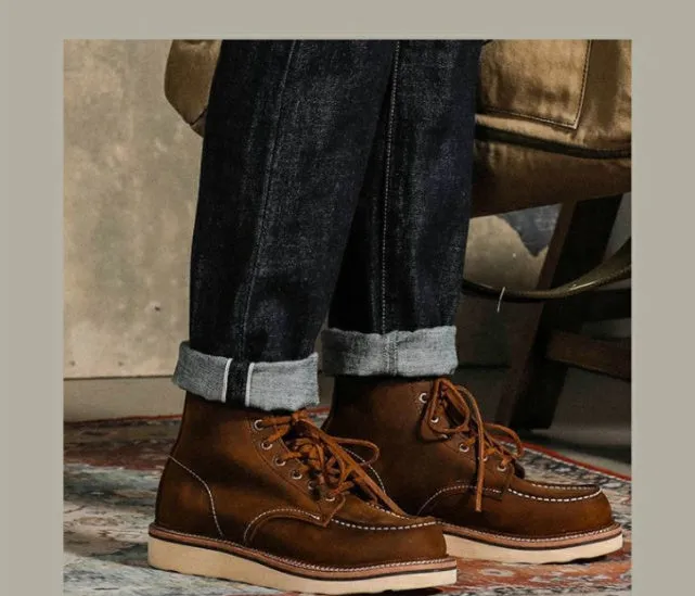 Dark Workwear Primary Color Jeans for Men