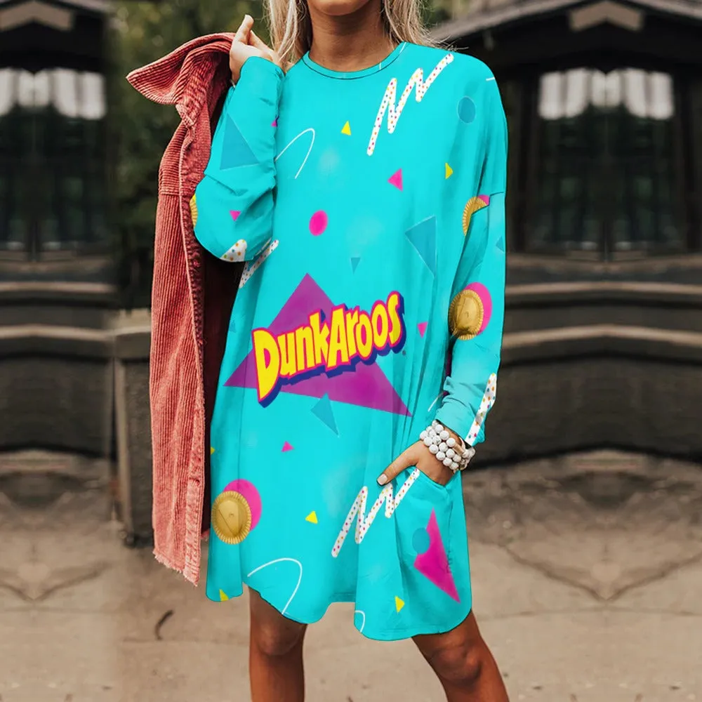 Dunkaroos Pattern Long Sleeve T-shirt