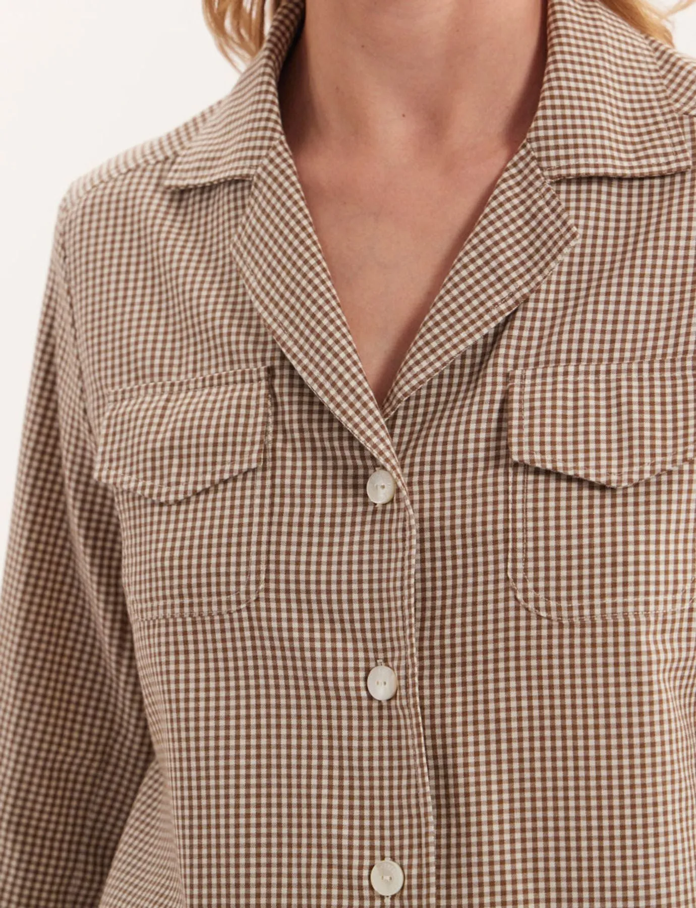 Evana plaid shirt