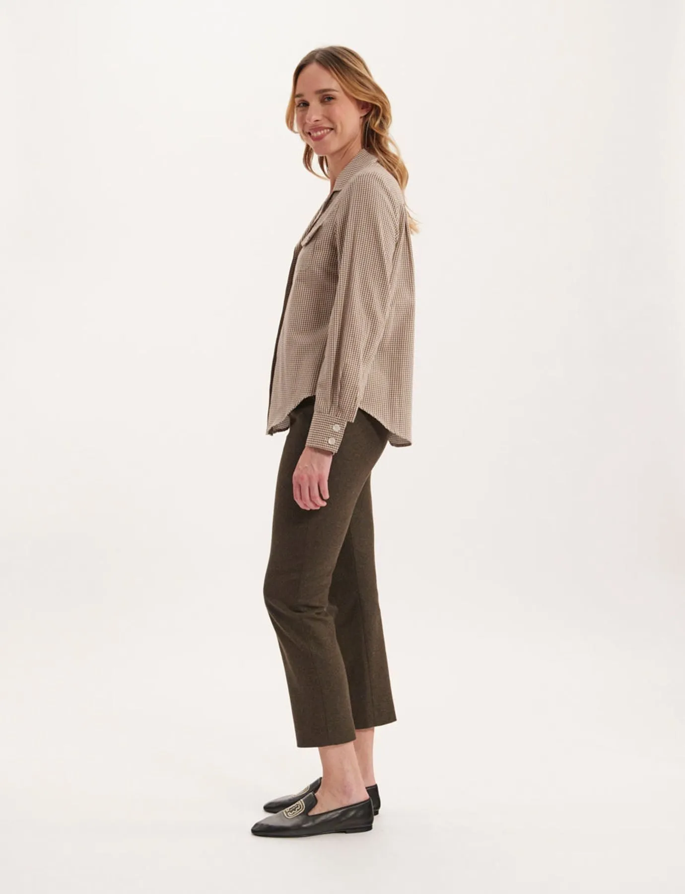 Evana plaid shirt