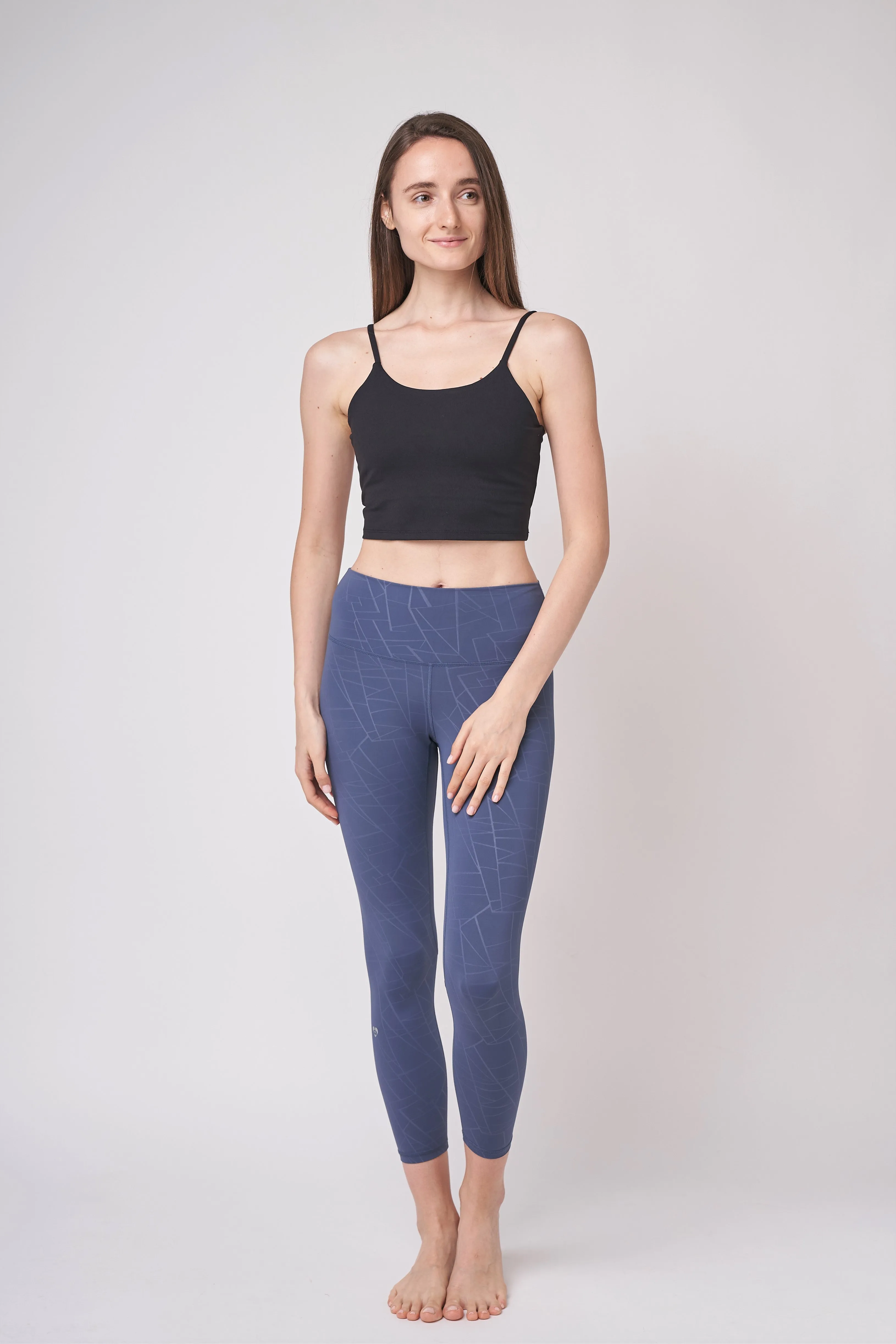 Everyday Crop Top 長版背心運動內衣 - Black Sesame