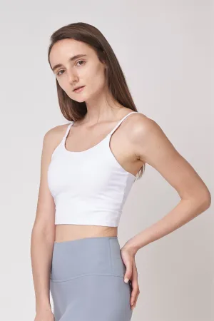 Everyday Crop Top 長版背心運動內衣 - White