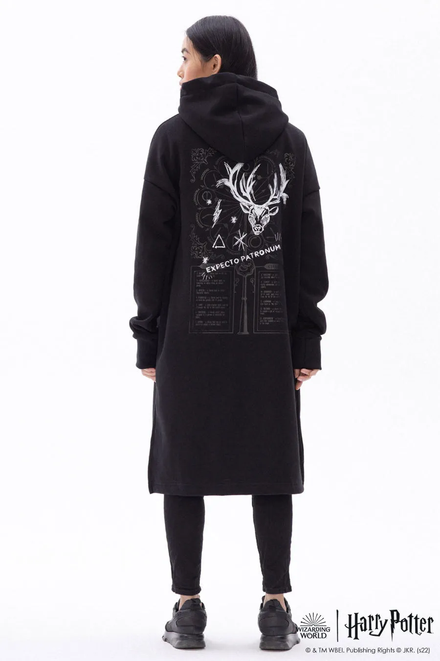 Expecto Patronum Longline hoodie
