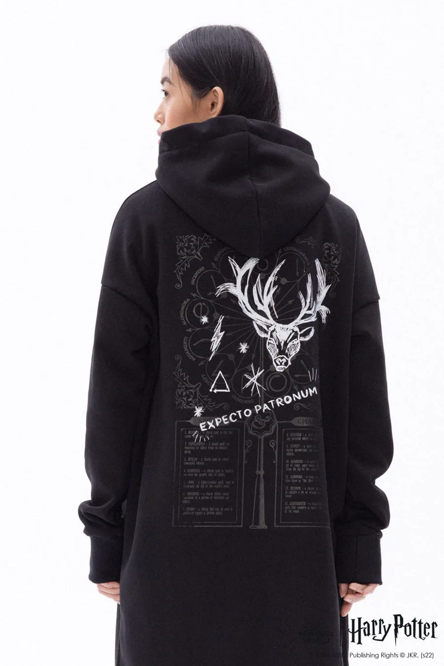 Expecto Patronum Longline hoodie