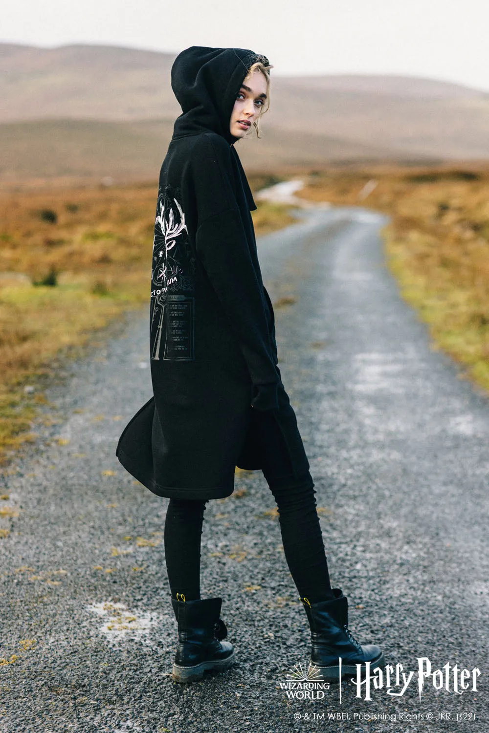 Expecto Patronum Longline hoodie