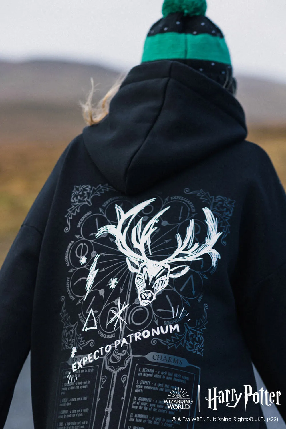 Expecto Patronum Longline hoodie