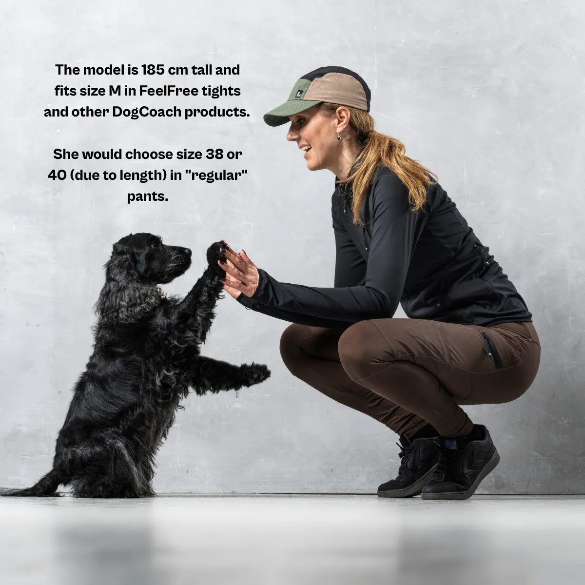 FeelFree Dog Walker Tights | Beetle | Dakota