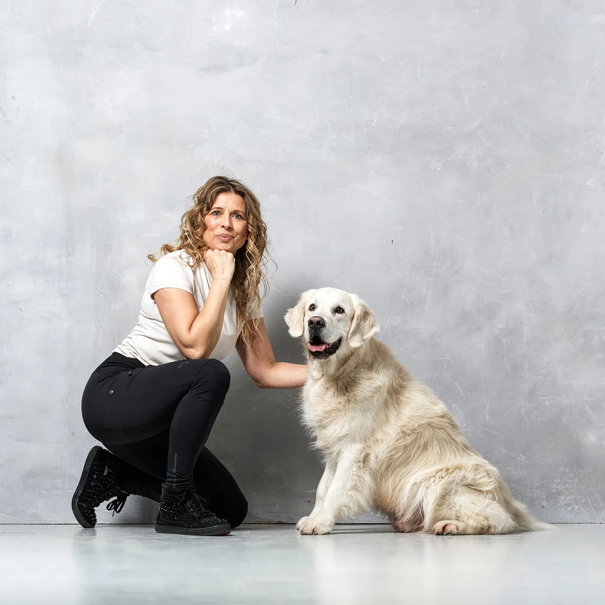 FeelFree Dog Walker Tights | Black | Ruby