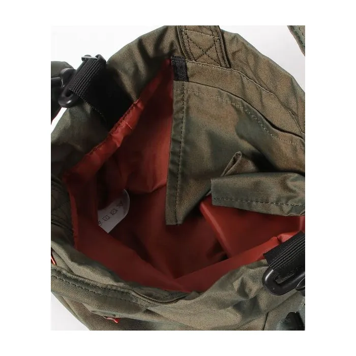 GABARDINE 2WAY POUCH (L)