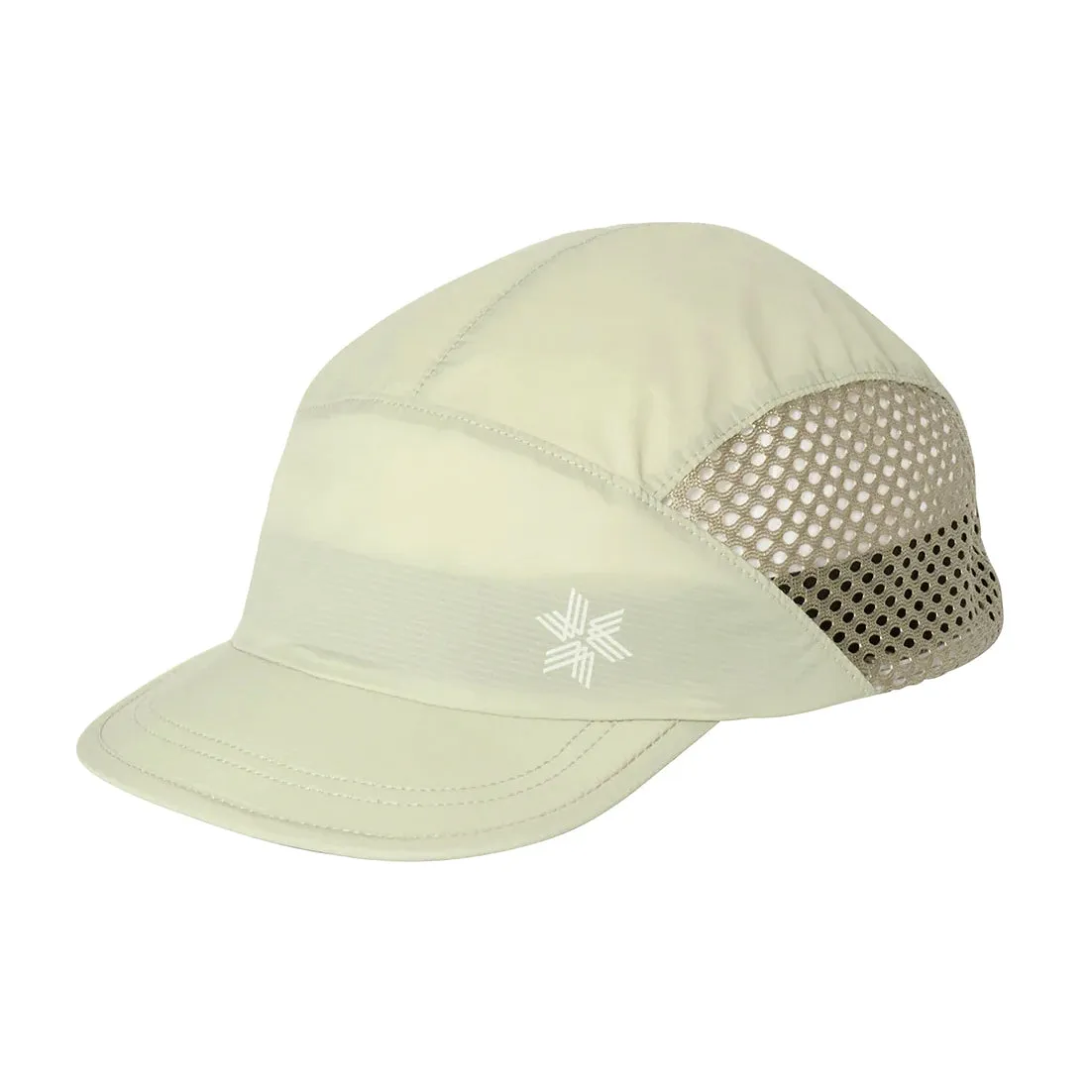 Goldwin Compact Run Mesh Cap Fog Beige