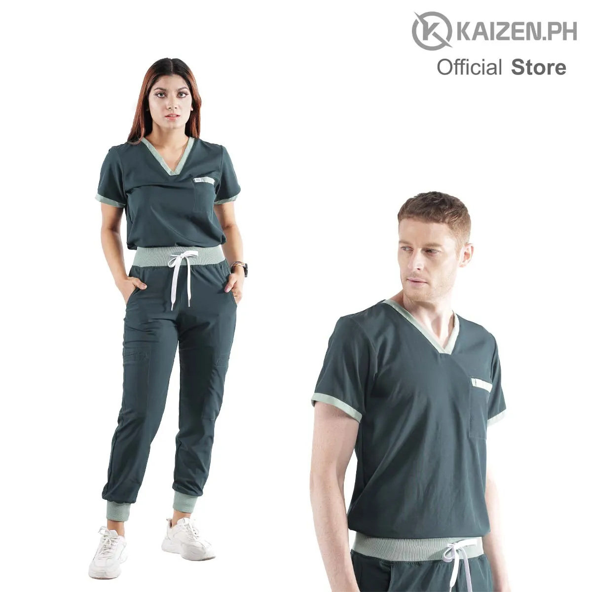 KSS2G-08 Amboy Cut 2-Tone Top