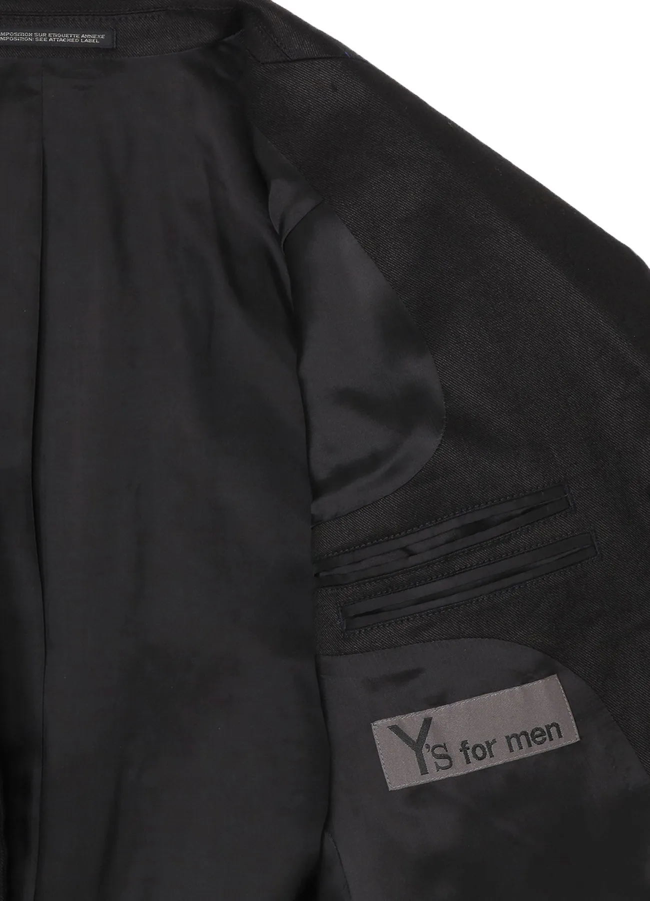 LINEN COTTON TWILL JACKET WITH 3-BUTTON