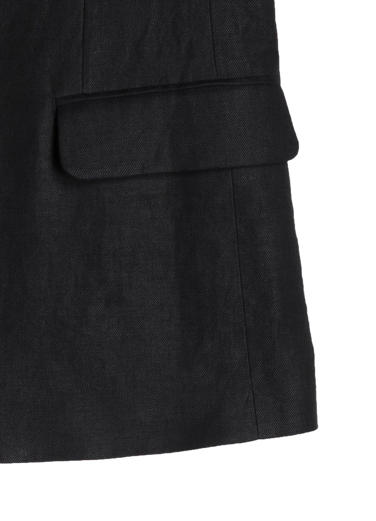 LINEN TWILL JACKET WITH 3-BUTTON