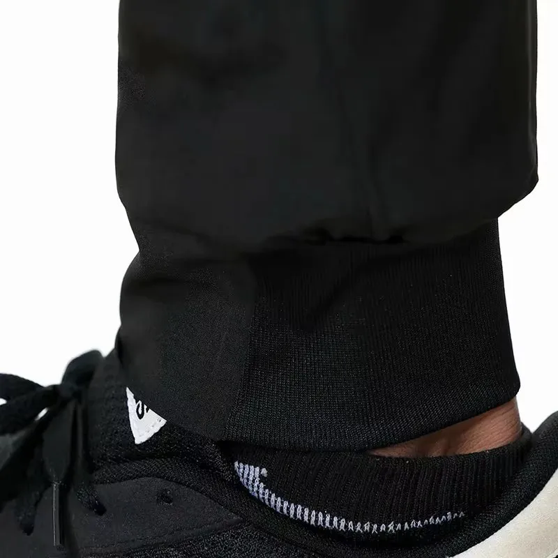 Men High End Running Pants Zipper Reflective Soccer Training Sport Gym Trousers