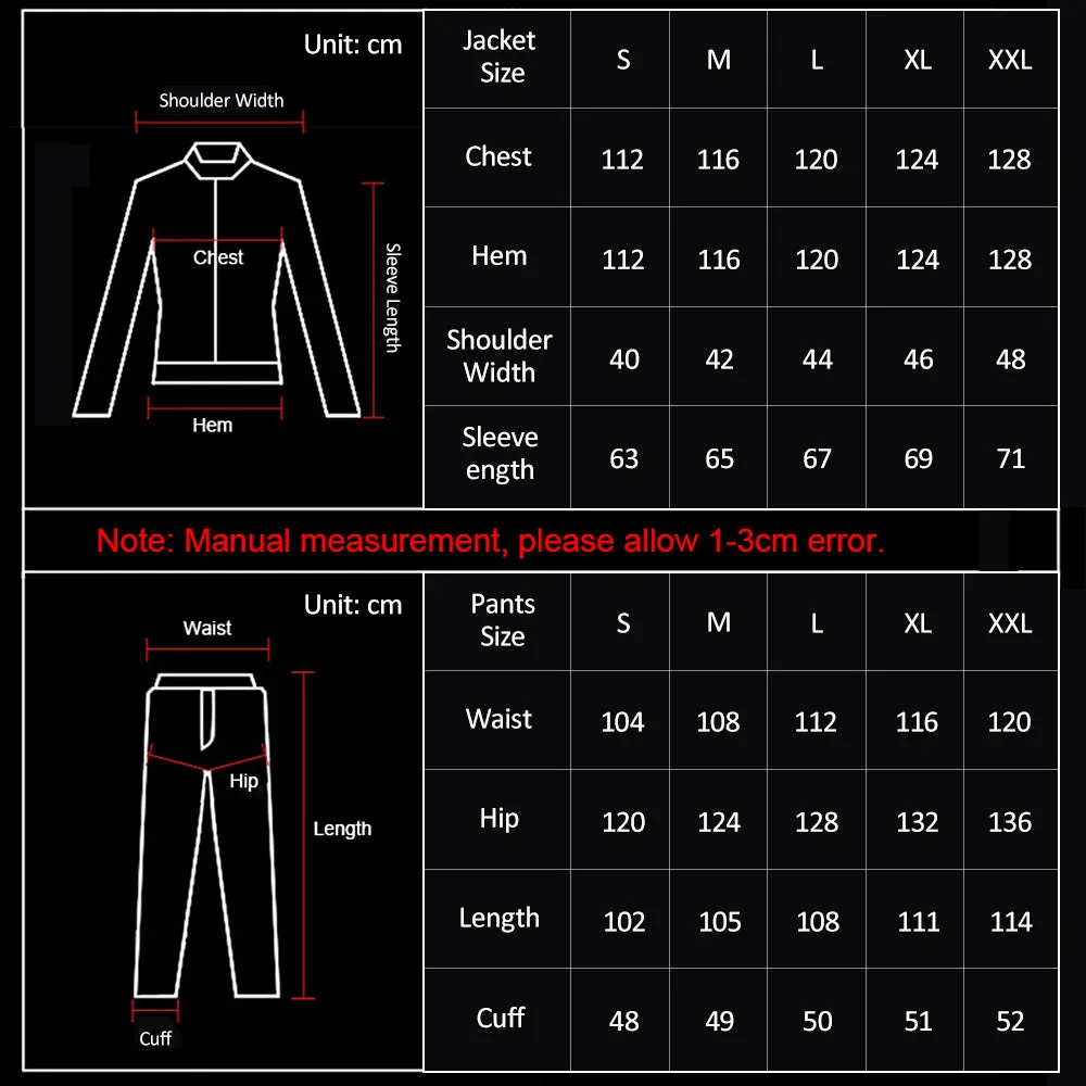 Men Motorcycle Rain Suit