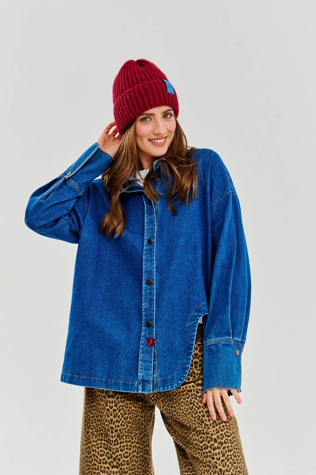 Note to Myself denim shirt