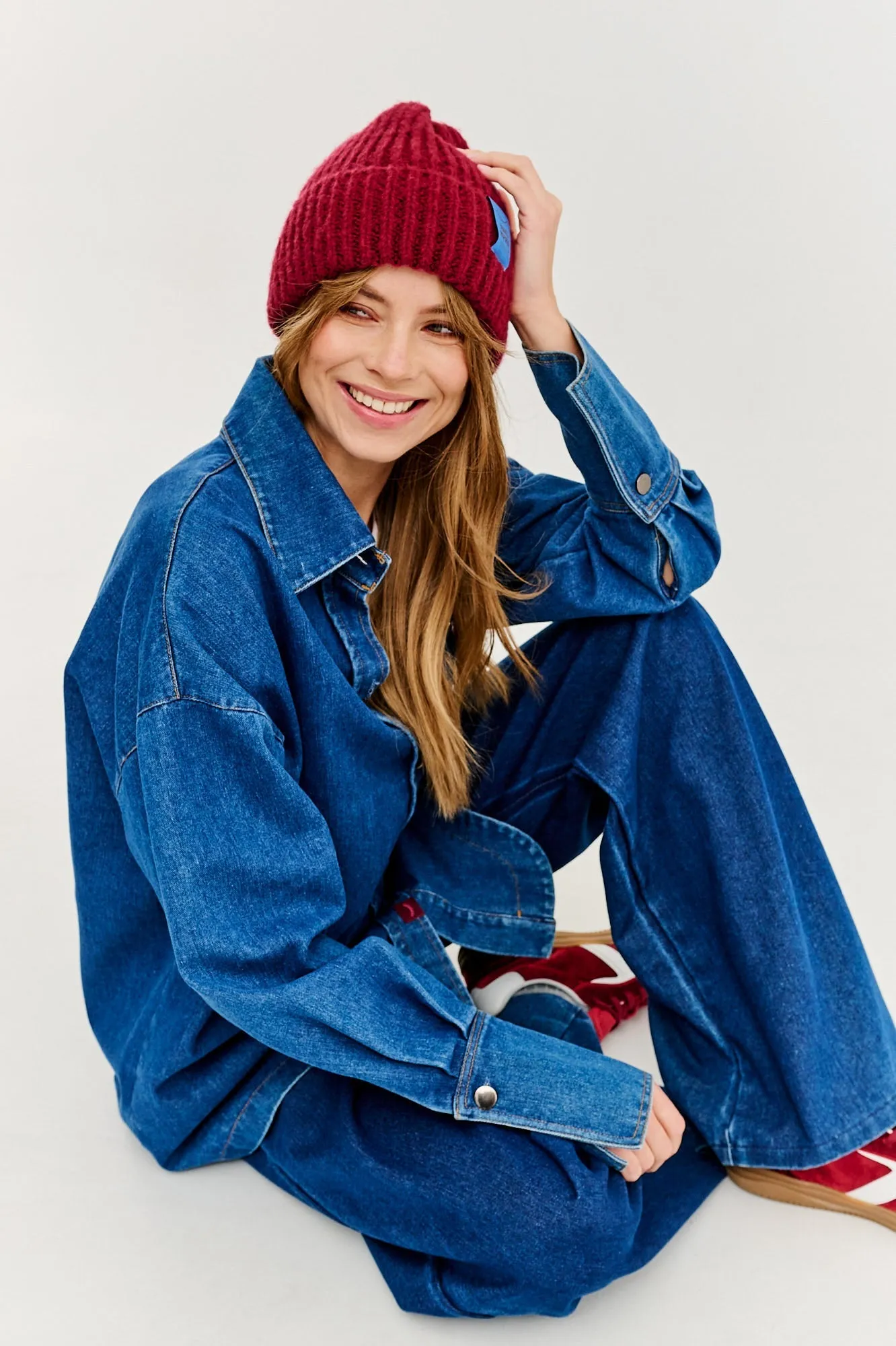 Note to Myself denim shirt