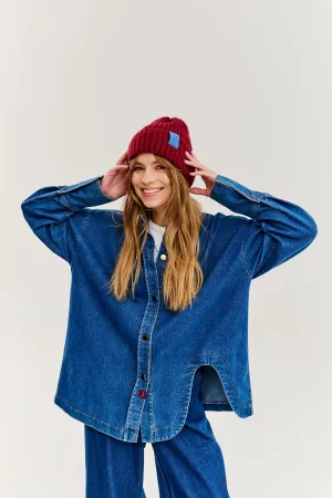 Note to Myself denim shirt