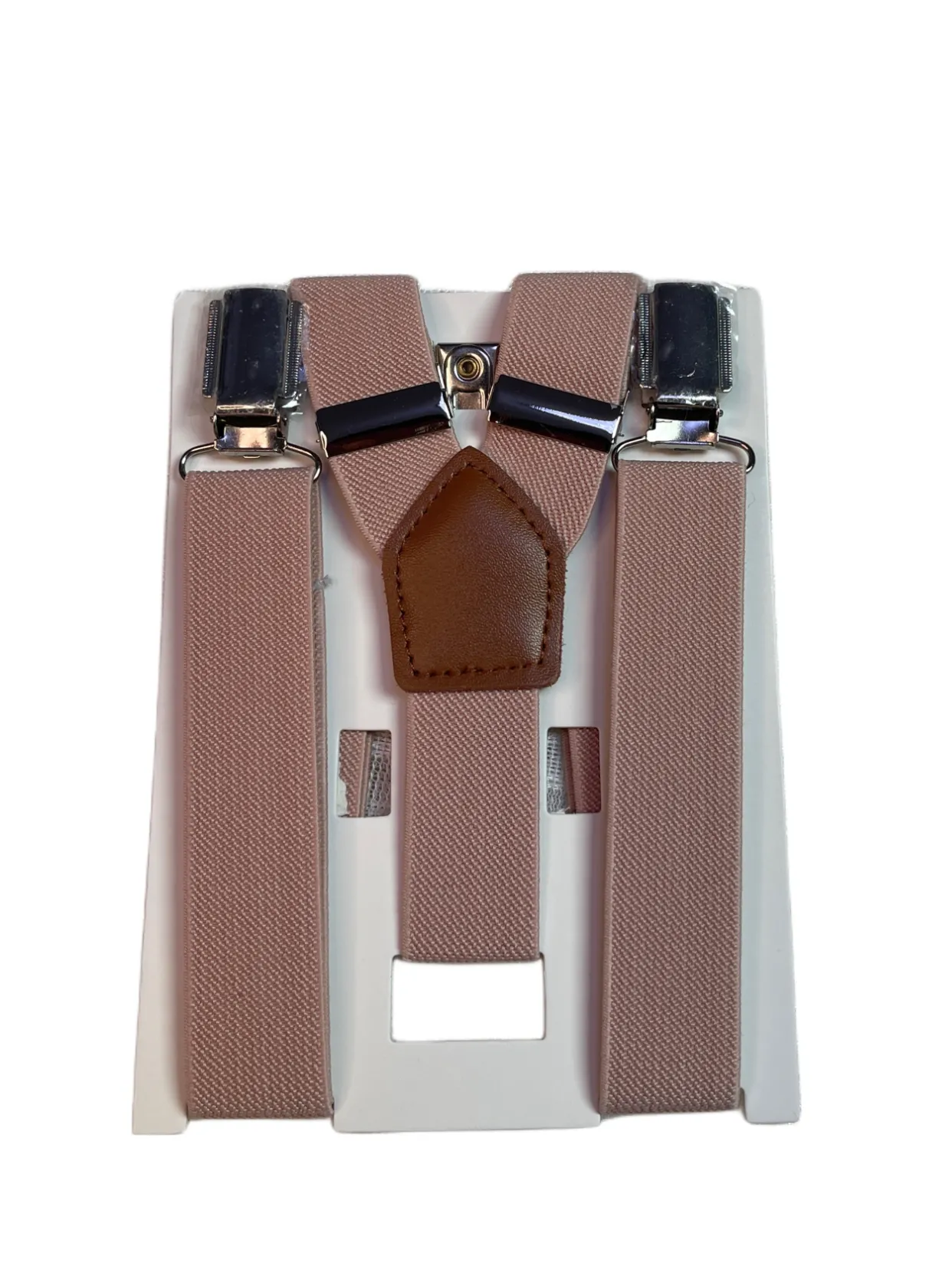 Nude Pink Kids Suspender