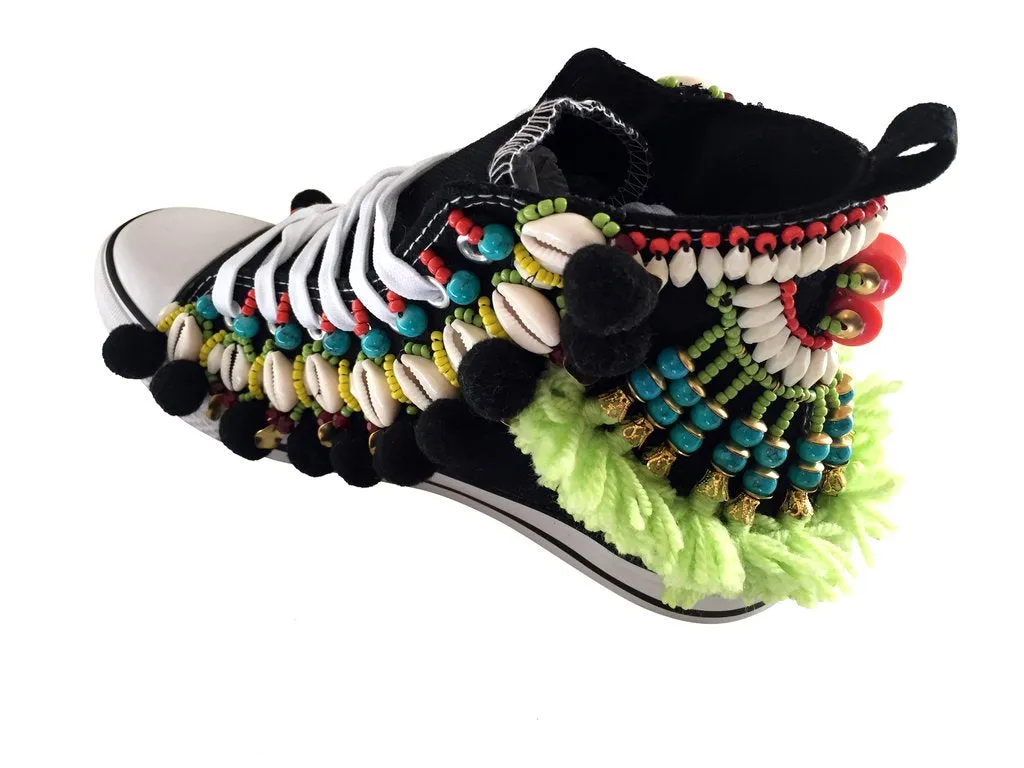 ODELL EMBELLISHED SNEAKERS