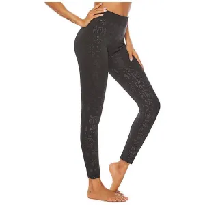 Printed seamless tights fitness pants sports yoga leggings
