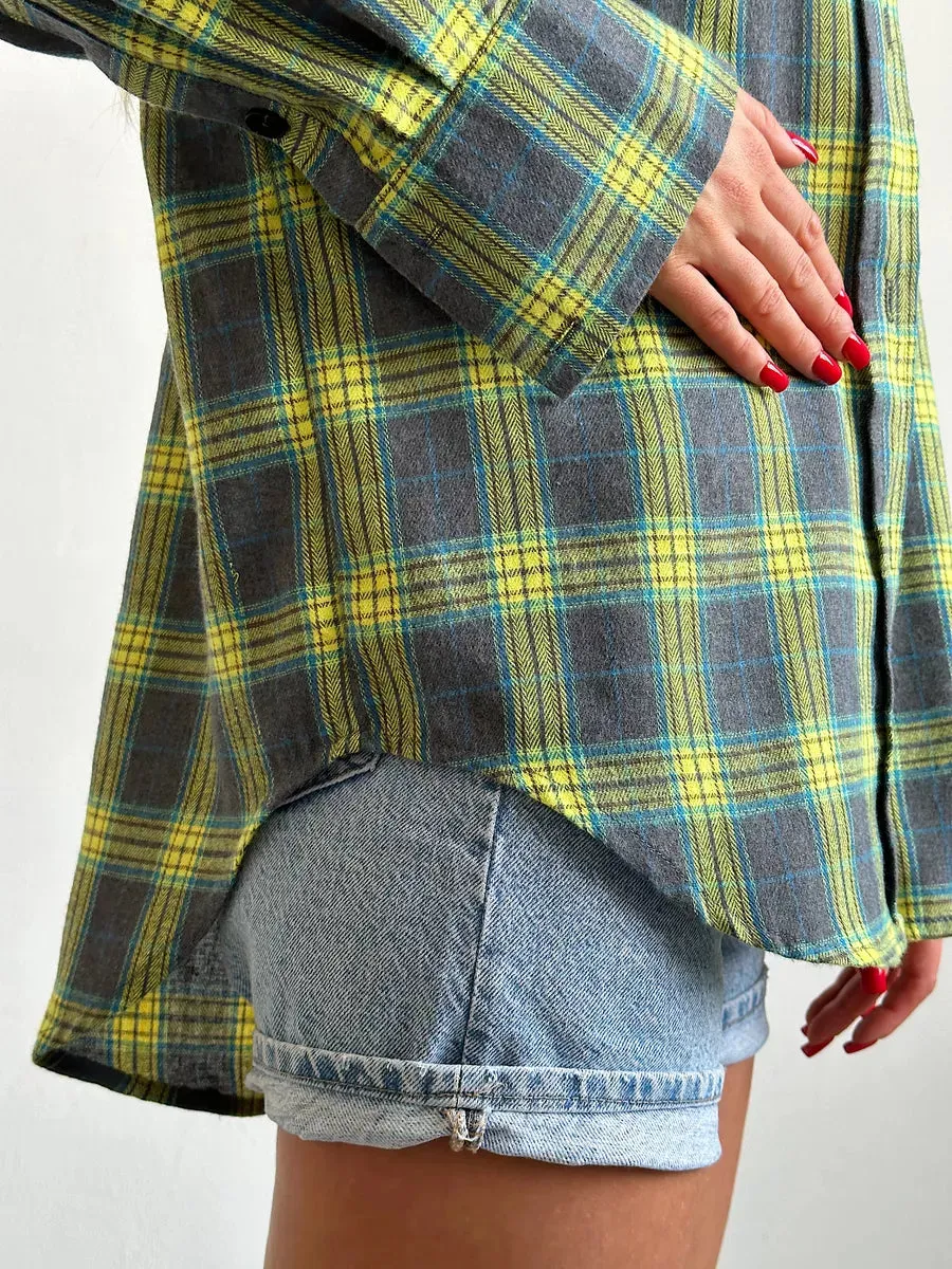 Quinn | Elegant Plaid Flannel Shirt