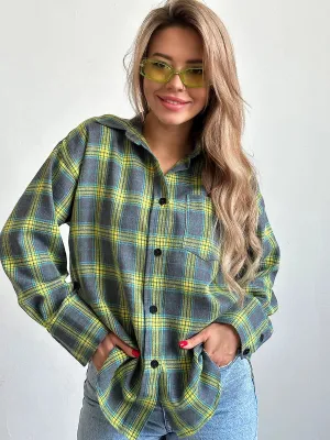Quinn | Elegant Plaid Flannel Shirt