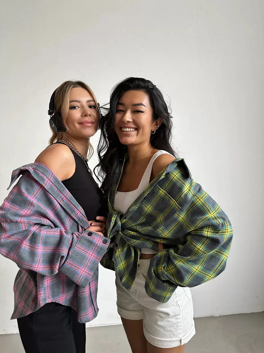 Quinn | Elegant Plaid Flannel Shirt