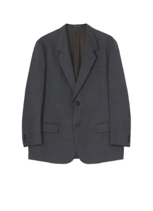 SUIT GABARDINE JACKET WITH 2-BUTTONS