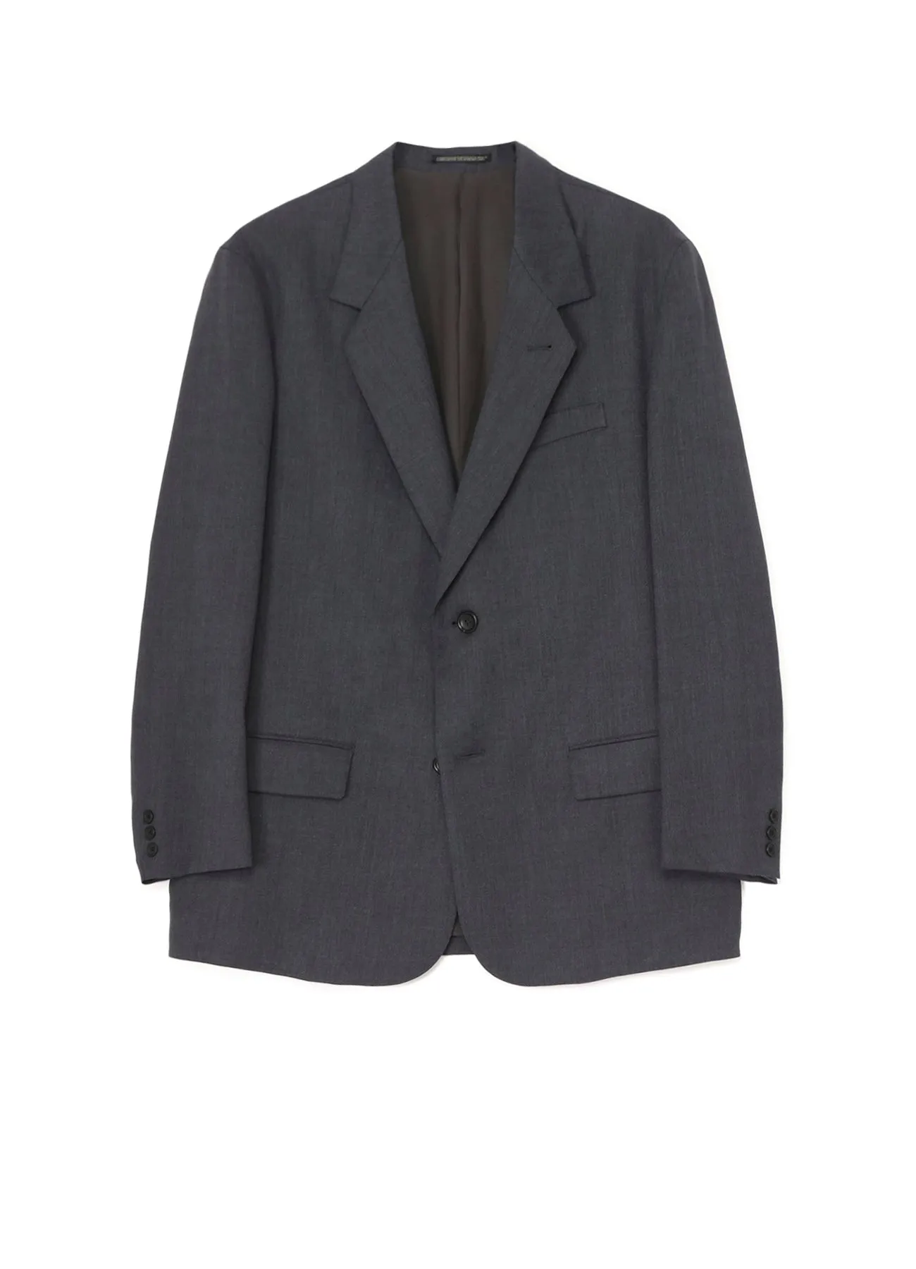 SUIT GABARDINE JACKET WITH 2-BUTTONS