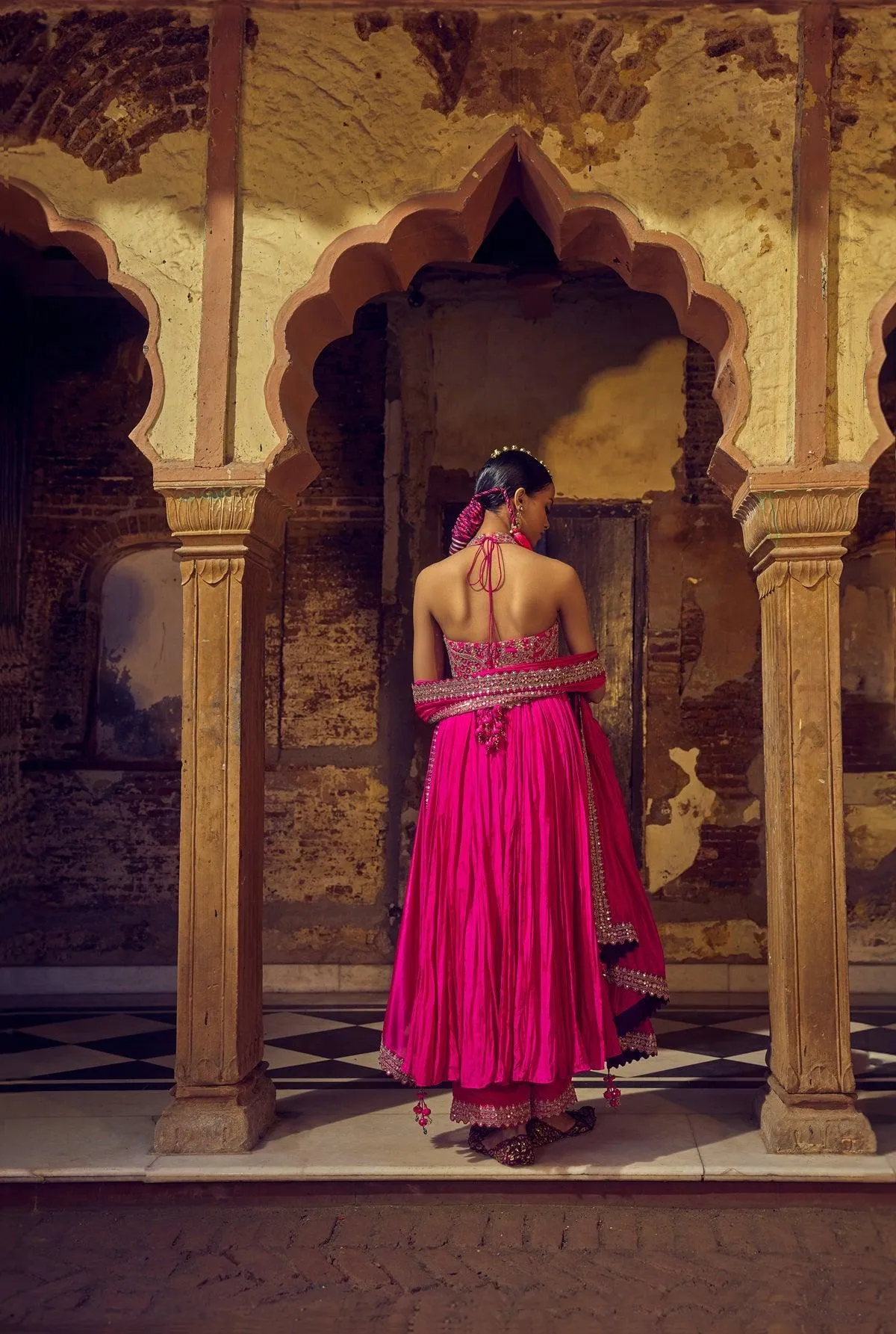 The Pakeezah Anarkali - Pink