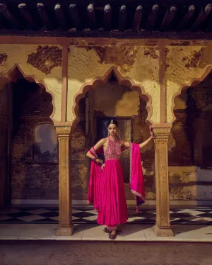 The Pakeezah Anarkali - Pink