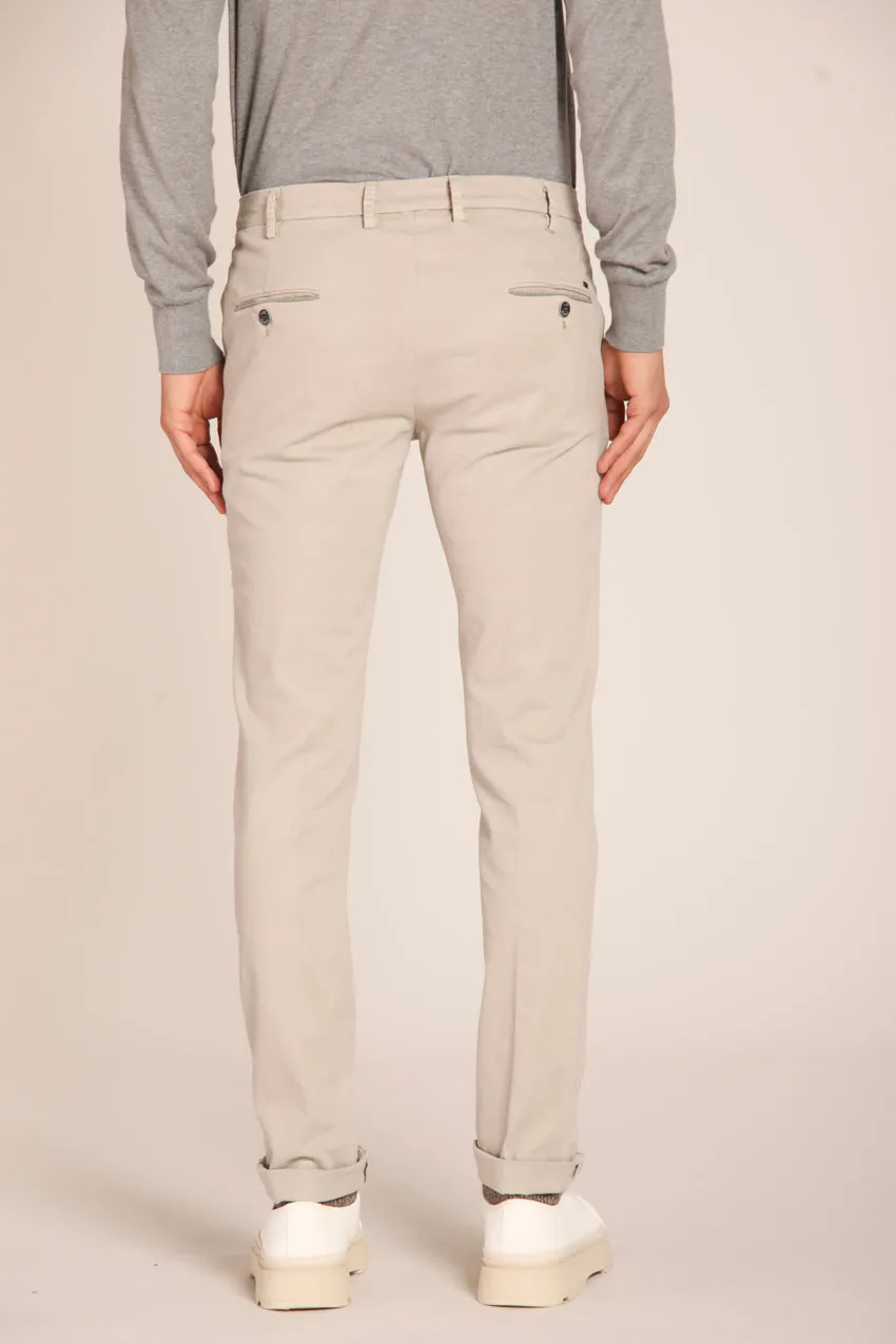 Torino Prestige men's chino pants in gabardine slim fit 