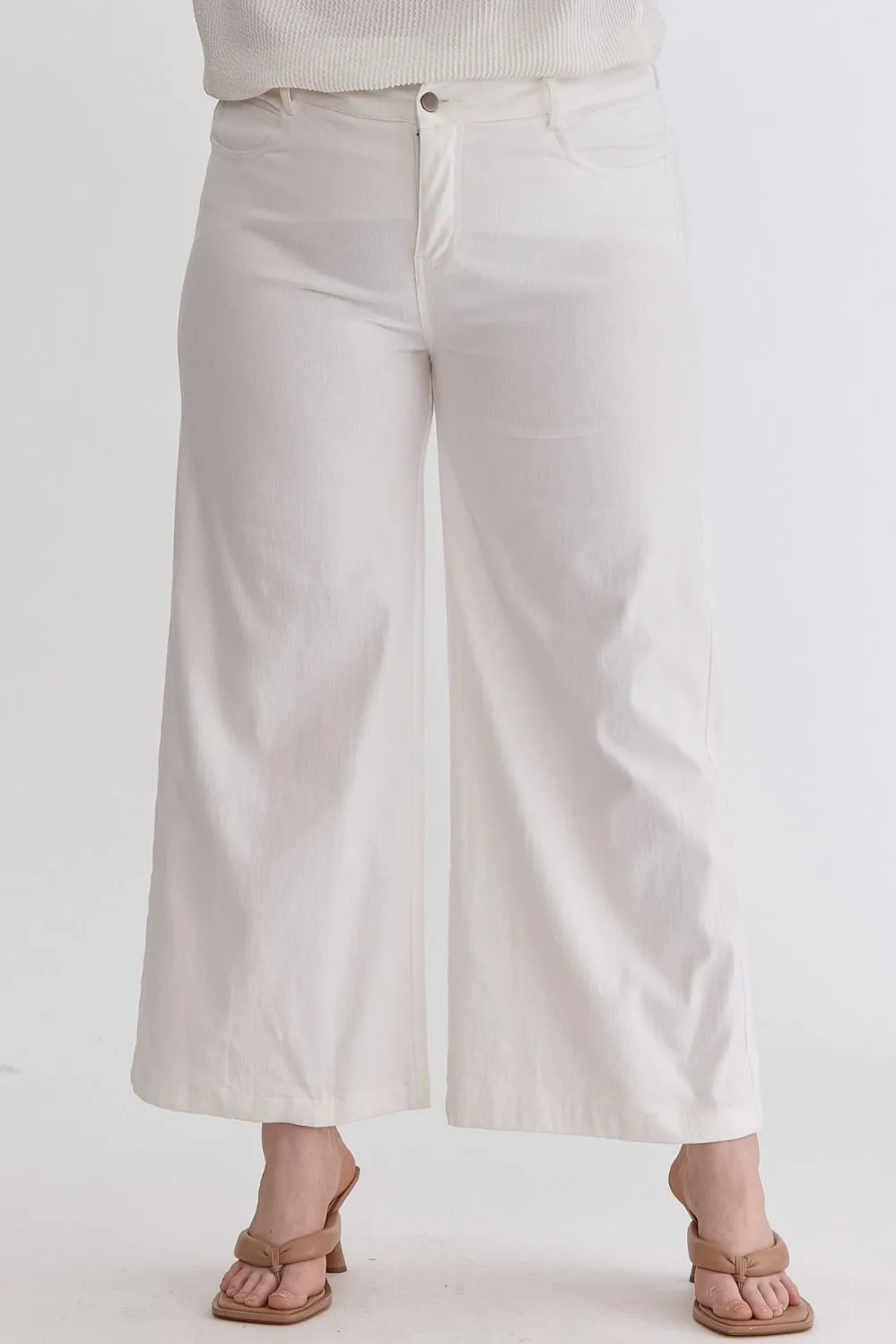 Trendy Inclination High Rise Wide Leg Curvy Pants