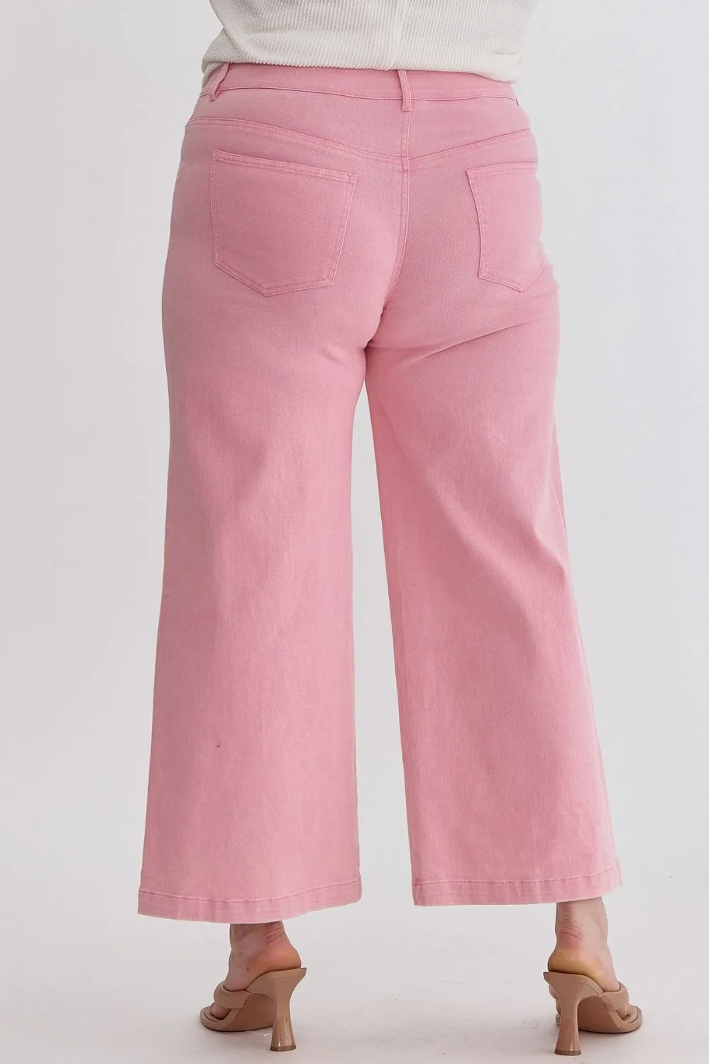 Trendy Inclination High Rise Wide Leg Curvy Pants