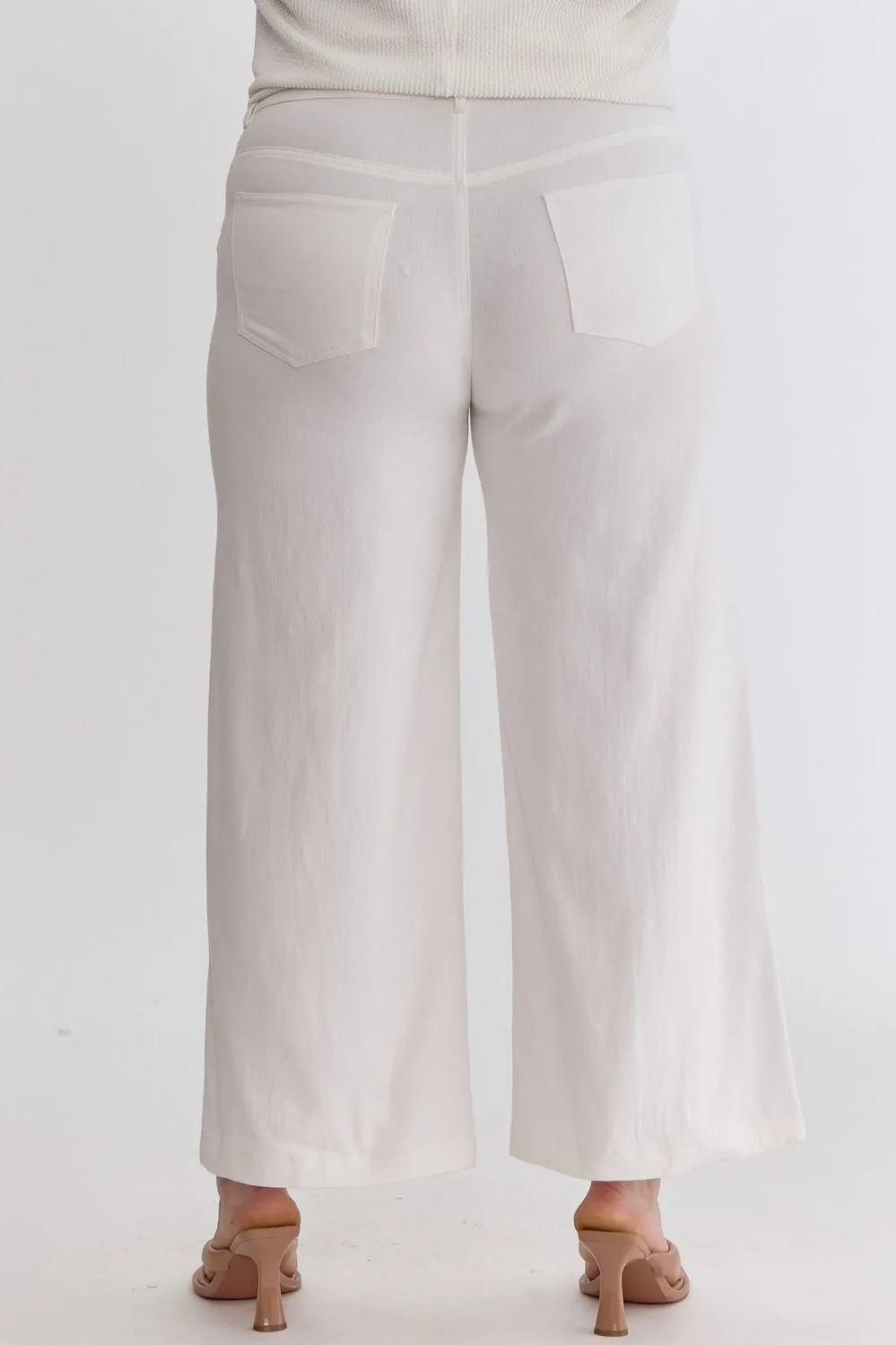 Trendy Inclination High Rise Wide Leg Curvy Pants