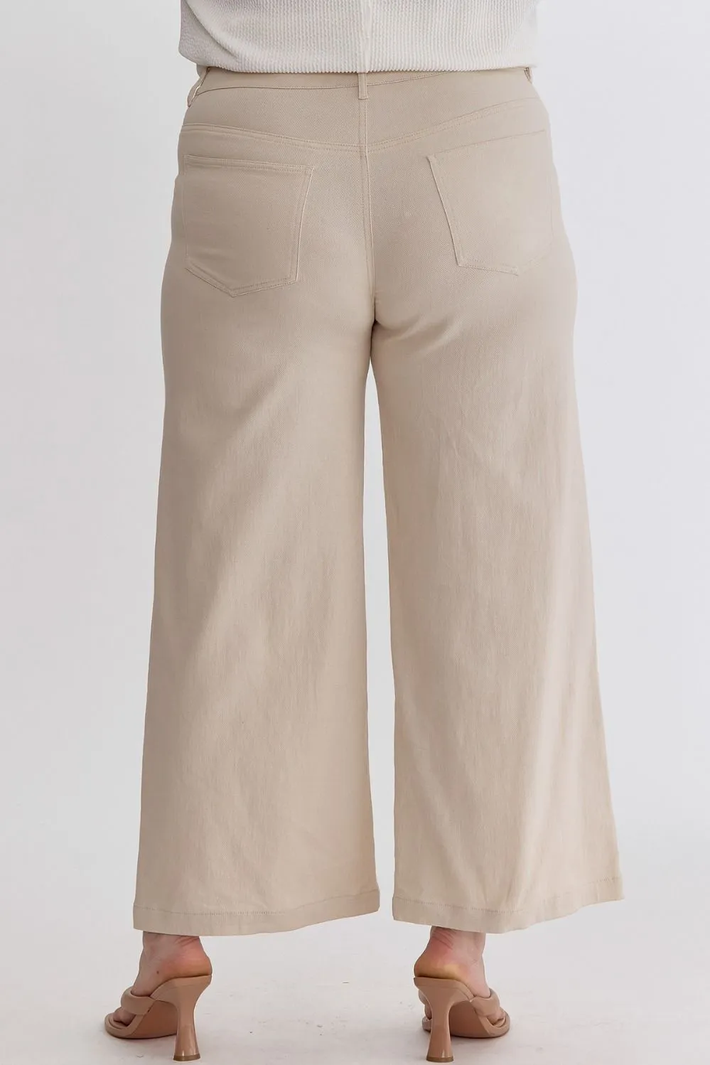 Trendy Inclination High Rise Wide Leg Curvy Pants