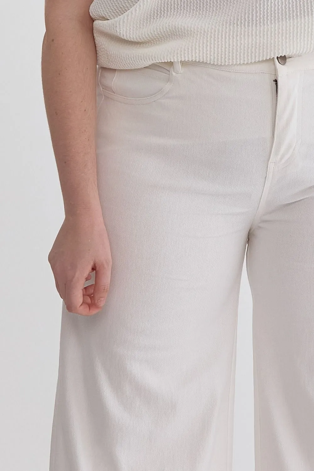Trendy Inclination High Rise Wide Leg Curvy Pants