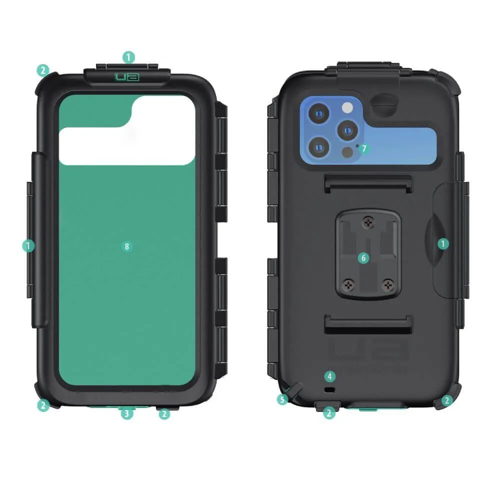 UltimateAddons iPhone 12 Pro Max Motorcycle Tough Case