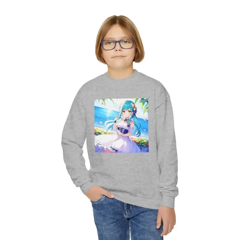 Unleash Bold Style with Youth Crewneck Sweatshirt