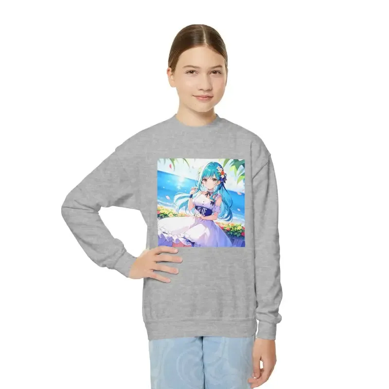 Unleash Bold Style with Youth Crewneck Sweatshirt