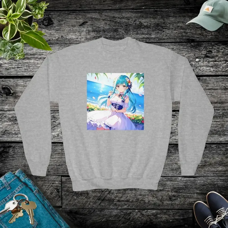 Unleash Bold Style with Youth Crewneck Sweatshirt