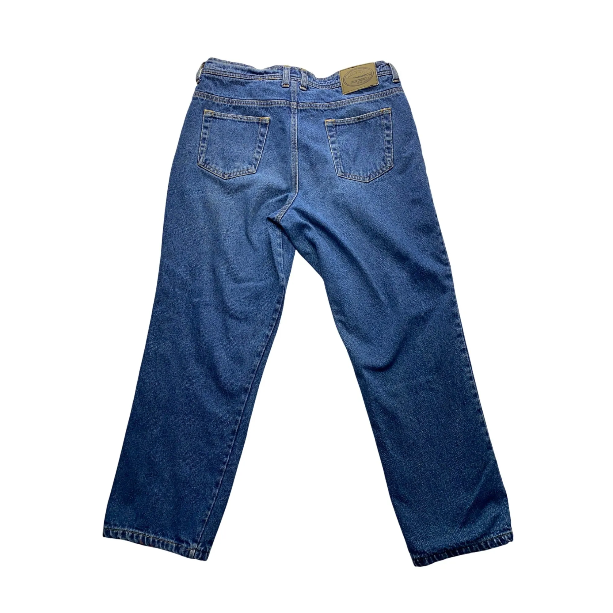 Vintage Sandy River Womens Flannel Lined Jeans #7128