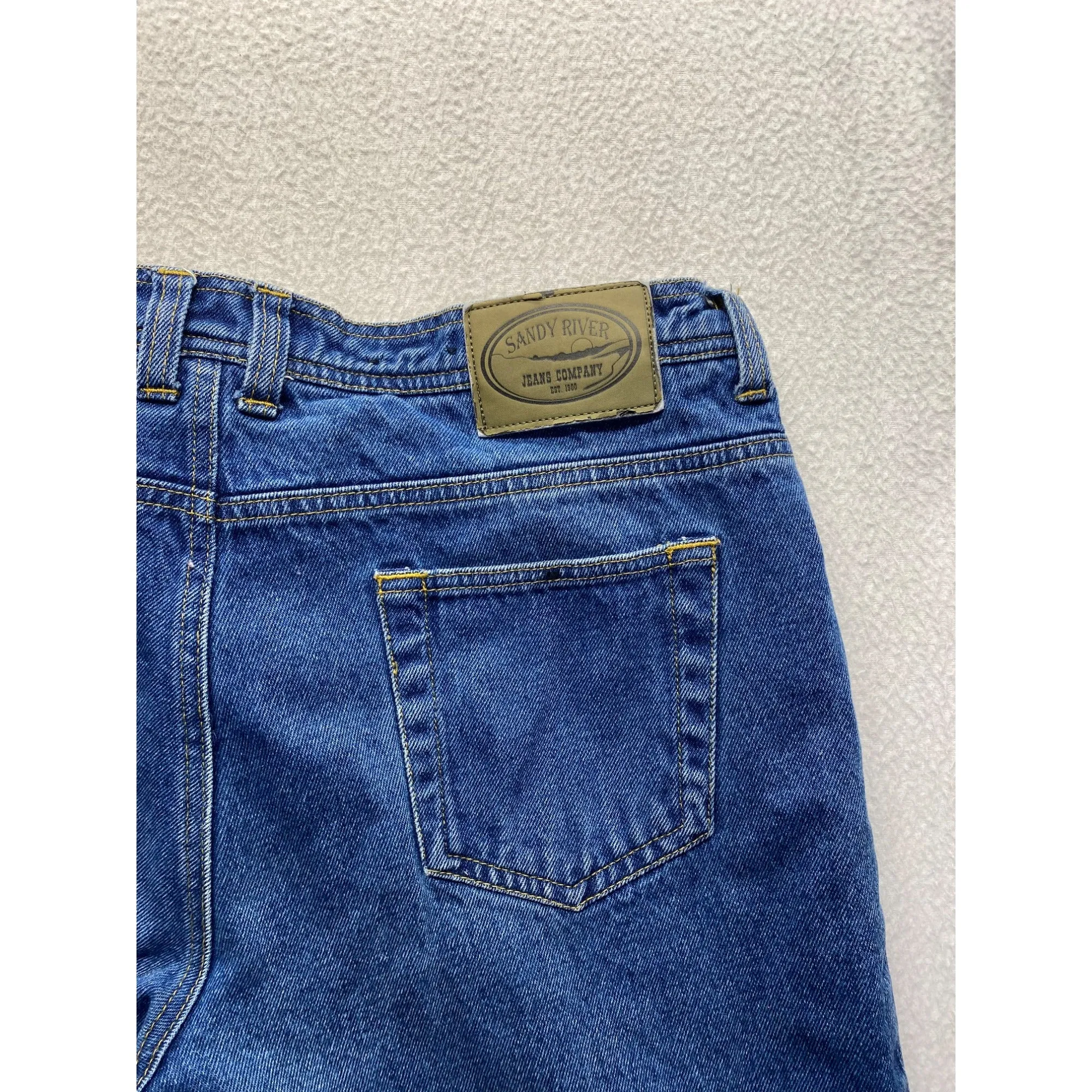 Vintage Sandy River Womens Flannel Lined Jeans #7128